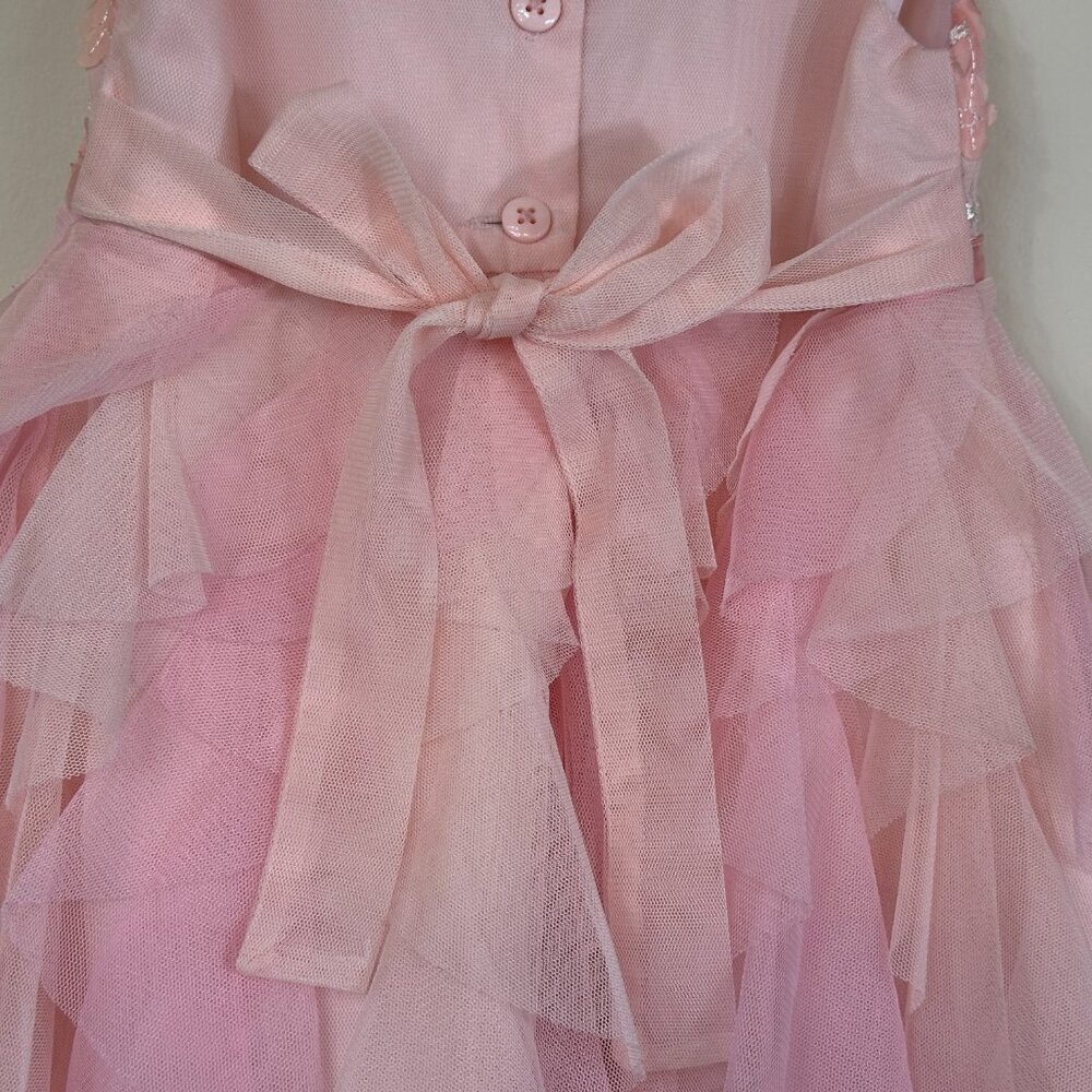 Jona Michelle Bow Dress Girls 3T - Picture 6 of 9